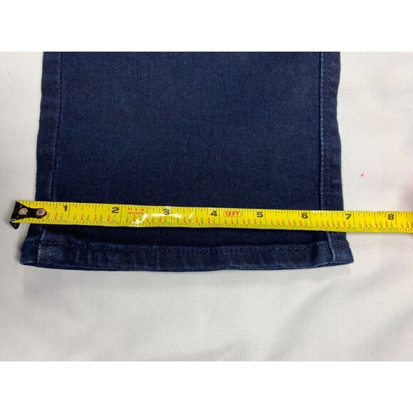 7 For All Mankind Kimmie Straight Jeans Women's 28 Blue Dark Wash NWT - Picture 8 of 12